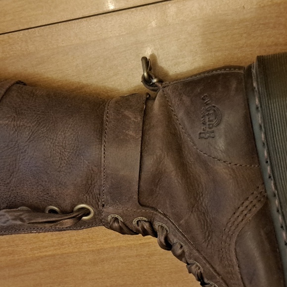 Aimilita Triumph Adjustable brown victorian flowers floral boots - Picture 7 of 7